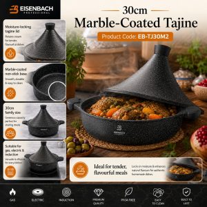 Rosenberg Non-Stick Granite Cookware