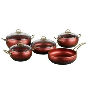 9 PCS NON STICK COOKWARE SET